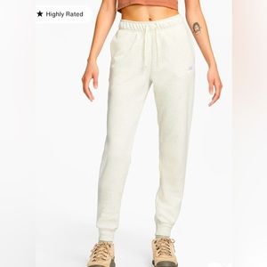 Nike Women’s Mid-Rise Joggers - Size Small Tall - Oatmeal Heather Color
